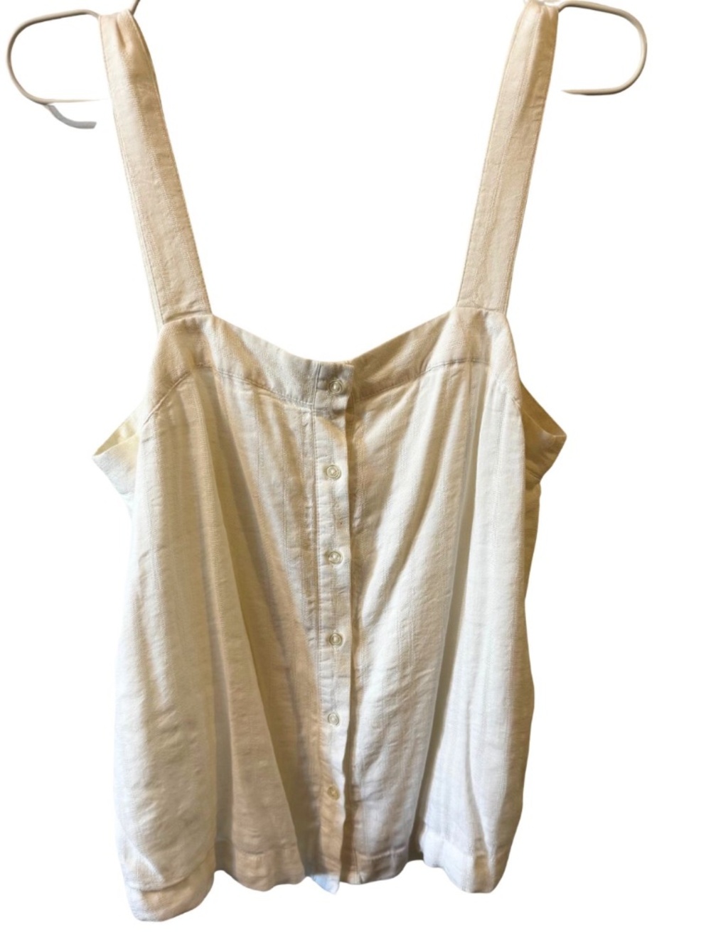 White Linen Tank - A New Day